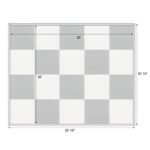 Marquee Dance Floors 16' x 20' Portable Dance Floor, Black with Silver Frame - Image 13