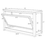 Grand Royale Bars 72" Folding Bar, White - Image 14