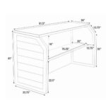 Grand Royale Bars 84" Folding Bar, Black - Image 7