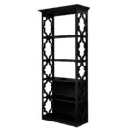 Grand Royale Bars Moroccan-Style Back Bar, Black