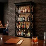 Grand Royale Bars Moroccan-Style Back Bar, Black - Image 8