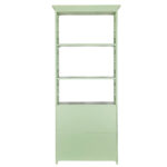 Grand Royale Bars Moroccan-Style Back Bar, Sage Green - Image 4
