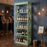 Grand Royale Bars Moroccan-Style Back Bar, Sage Green - Image 8