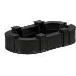 Grand Royale Bars Long Island Modular Bar System, Open-Rail, Black