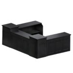 Grand Royale Bars Spritz Modular Bar System, Open-Rail, Black - Image 2
