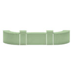 Grand Royale Bars Mimosa Modular Bar System, Open-Rail, Sage Green