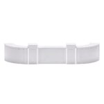 Grand Royale Bars Mimosa Modular Bar System, Open-Rail, White
