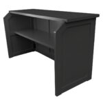 Grand Royale Bars Long Island Modular Bar System, Framed-Panel, Black - Image 3