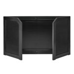Grand Royale Bars 72" Folding Bar, Black, Flush Front - Image 14