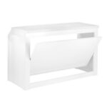 Grand Royale Bars 72" Folding Bar, White, Flush Front - Image 3