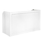 Grand Royale Bars 72" Folding Bar, White, Flush Front - Image 11