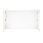 Grand Royale Bars 72" Folding Bar, White, Flush Front - Image 13