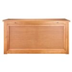 Grand Royale Bars 84" Folding Bar, Chestnut, Reversible Front - Image 5