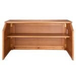 Grand Royale Bars 84" Folding Bar, Chestnut, Reversible Front - Image 7