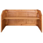 Grand Royale Bars 84" Folding Bar, Chestnut, Reversible Front - Image 10