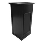 Grand Royale Bars Long Island Modular Bar System, Framed-Panel, Black - Image 9