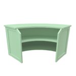 Grand Royale Bars Manhattan Modular Bar System, Open-Rail, Sage Green - Image 4