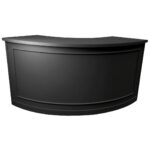 Grand Royale Bars Martini Modular Bar System, Open-Rail, Black - Image 5