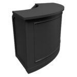 Grand Royale Bars Martini Modular Bar System, Open-Rail, Black - Image 6