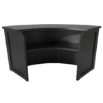Grand Royale Bars Martini Modular Bar System, Open-Rail, Black - Image 7