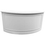 Grand Royale Bars Manhattan Modular Bar System, Open-Rail, White - Image 2