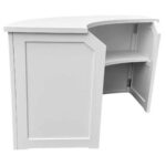 Grand Royale Bars Manhattan Modular Bar System, Open-Rail, White - Image 6