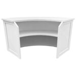 Grand Royale Bars Manhattan Modular Bar System, Open-Rail, White - Image 7