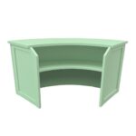 Grand Royale Bars Manhattan Modular Bar System, Framed-Panel, Sage Green - Image 4
