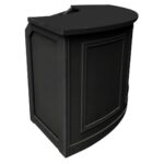 Grand Royale Bars Long Island Modular Bar System, Framed-Panel, Black - Image 6