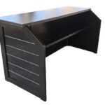 Grand Royale Bars 84" Folding Bar, Black