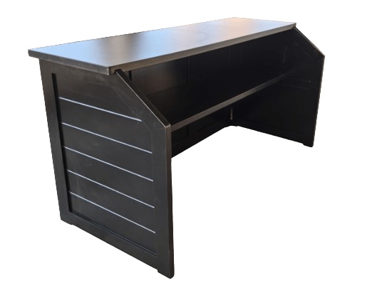 black_bar_2-removebg-preview.jpg Grand Royale Bars 84" Folding Bar, Black - Image 1