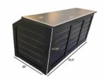Grand Royale Bars 84" Folding Bar, Black - Image 5