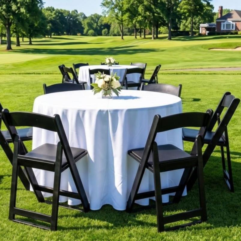 Outdoor ceremony seating