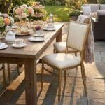 Lusso Luxury Chairs Bellissimo Aluminum Chiavari Chair, Champagne Gold with White Cushion - Image 17