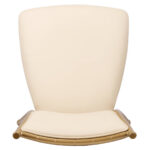 Lusso Luxury Chairs Bellissimo Aluminum Chiavari Chair, Champagne Gold with White Cushion - Image 10