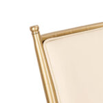 Lusso Luxury Chairs Bellissimo Aluminum Chiavari Chair, Champagne Gold with White Cushion - Image 14