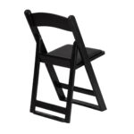 Chair Mates Black Grass & Sand Folding Chair with Vinyl Cushion - Image 8