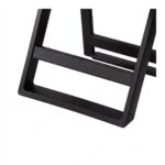 Chair Mates Black Grass & Sand Folding Chair with Vinyl Cushion - Image 13