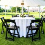 Chair Mates Black Grass & Sand Folding Chair with Vinyl Cushion - Image 18