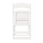 Chair Mates White Grass & Sand Folding Chair with Vinyl Cushion - Image 12
