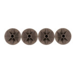 Chair Mates 6" Anti-Sink Table Foot Set, Gray, 4-Pack - Image 4