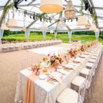 Marquee Dance Floors 12' x 12' Portable Dance Floor, White with Gold Frame - Image 14