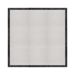 Marquee Dance Floors 12' x 12' Portable Dance Floor, White with Black Frame