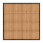 Marquee Dance Floors 16' x 16' Portable Dance Floor, Chestnut with Black Frame