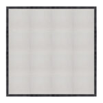 Marquee Dance Floors 16' x 16' Portable Dance Floor, White with Black Frame
