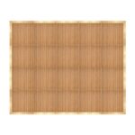 Marquee Dance Floors 16' x 20' Portable Dance Floor, Chestnut with Classic Gold Frame