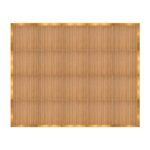 Marquee Dance Floors 16' x 20' Portable Dance Floor, Chestnut with Gold Frame