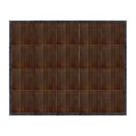 Marquee Dance Floors 16' x 20' Portable Dance Floor, Fruitwood with Black Frame