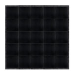 Marquee Dance Floors 20' x 20' Portable Dance Floor, Black with Black Frame