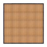 Marquee Dance Floors 20' x 20' Portable Dance Floor, Chestnut with Black Frame